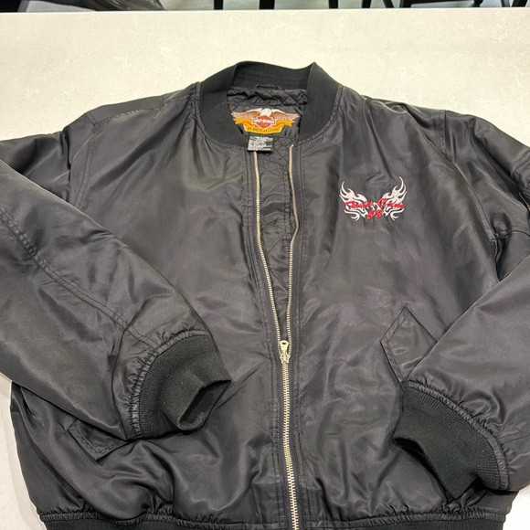 Harley-Davidson Motor Clothes XXL bomber style jacket. - Picture 1 of 9